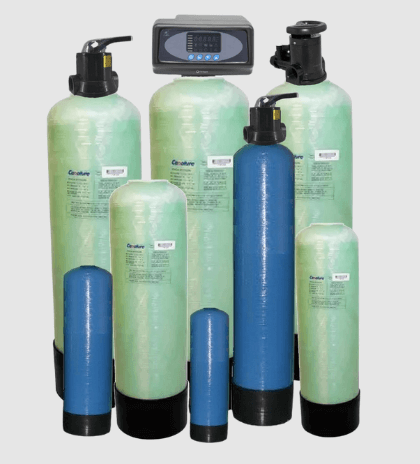 Filtros e tanques em fibra - PRFV